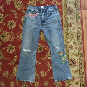 Citizens of Humanity Estella Embroidered Jeans